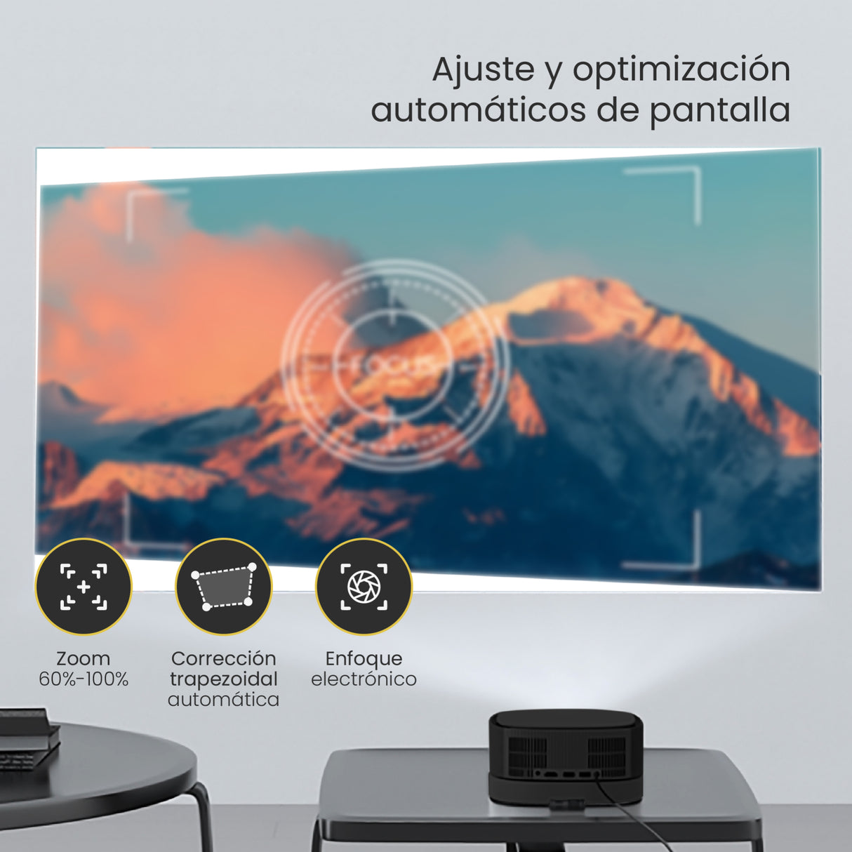 Proyector Smart Inalámbrico Lumix LEVO