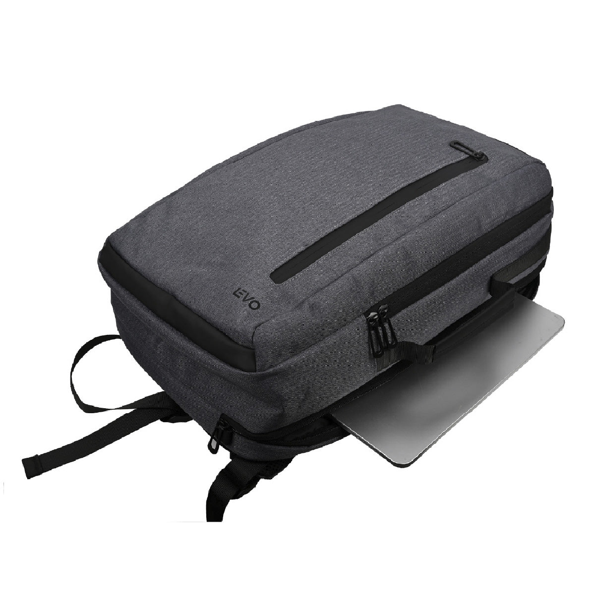 Mochila MANAGER Gris 15,6" + Funda Notebook Gris 15,6" LEVO