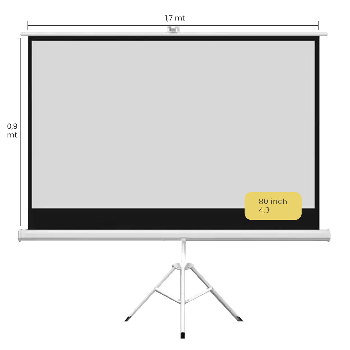 Pack Proyector Nova HD + Telon 80" LEVO