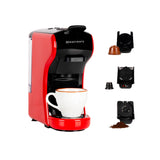 Cafetera Expresso Milano Coffee 3 en 1 Roja EasyWays