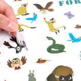 Set Stickers Reutilizables Animales MiDeer