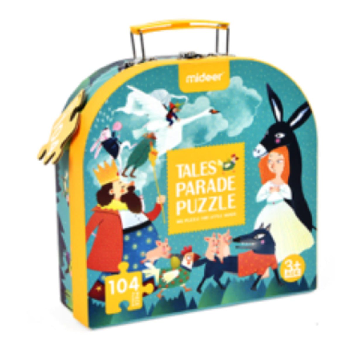 Puzzle 104Pcs Maleta Cuentos MiDeer