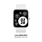 Reloj Smartwatch Lhotse Live 206 Mini 40mm White