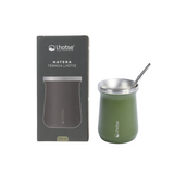 Mate Acero Inoxidable con Bombilla Lhotse Green