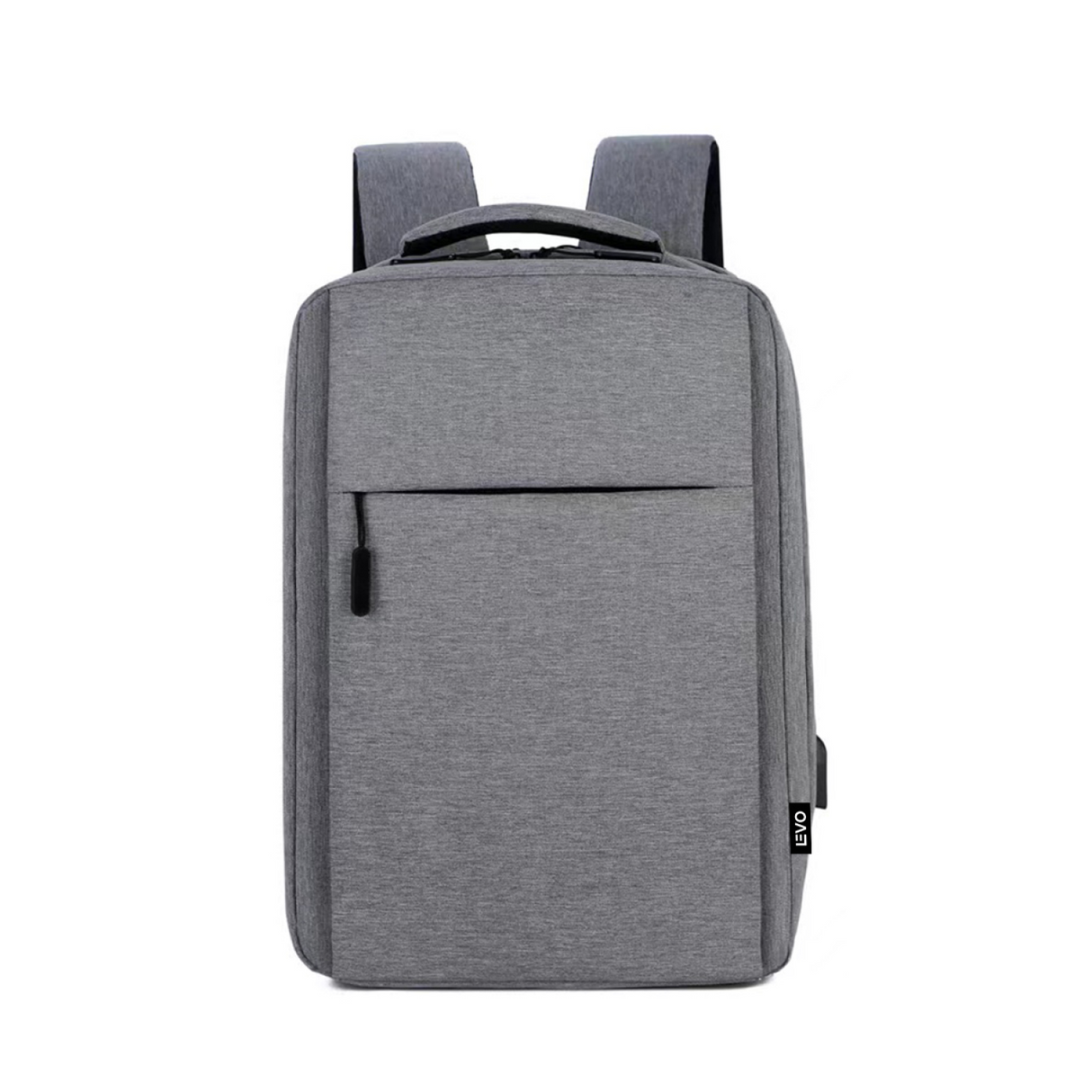 Mochila para Notebook con Puerto USB 15" Gris Levo