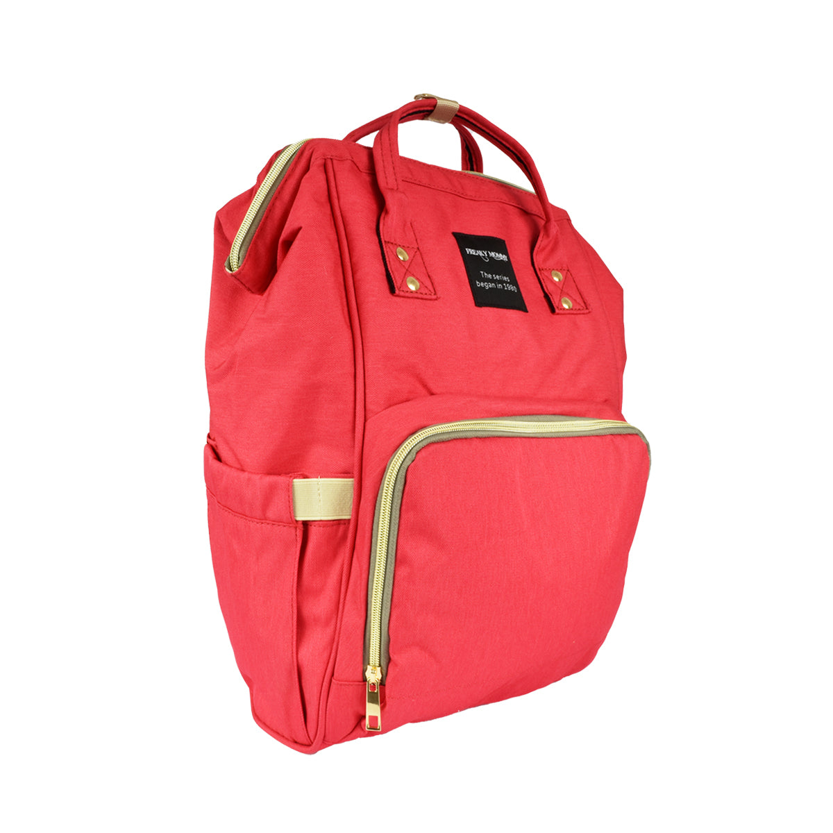 Mochila Maternal Panalera Bebe Freaky Mommy Roja Melollevo