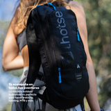 Mochila Outdoor HYDROROAD Negra + Bolsa de Agua Lhotse