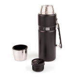 Termo Líquidos King Acero Inox Negro 1.2lts Thermos