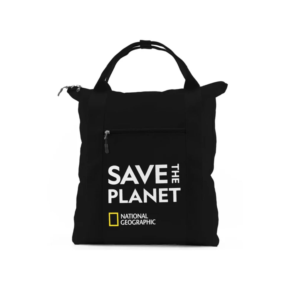 Bolso/Mochila Natgeo Save The Planet Pet Reciclado 12Lt