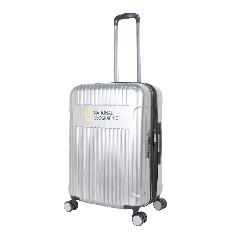 Maleta (M) 85Lt National Geographic  Silver Transit