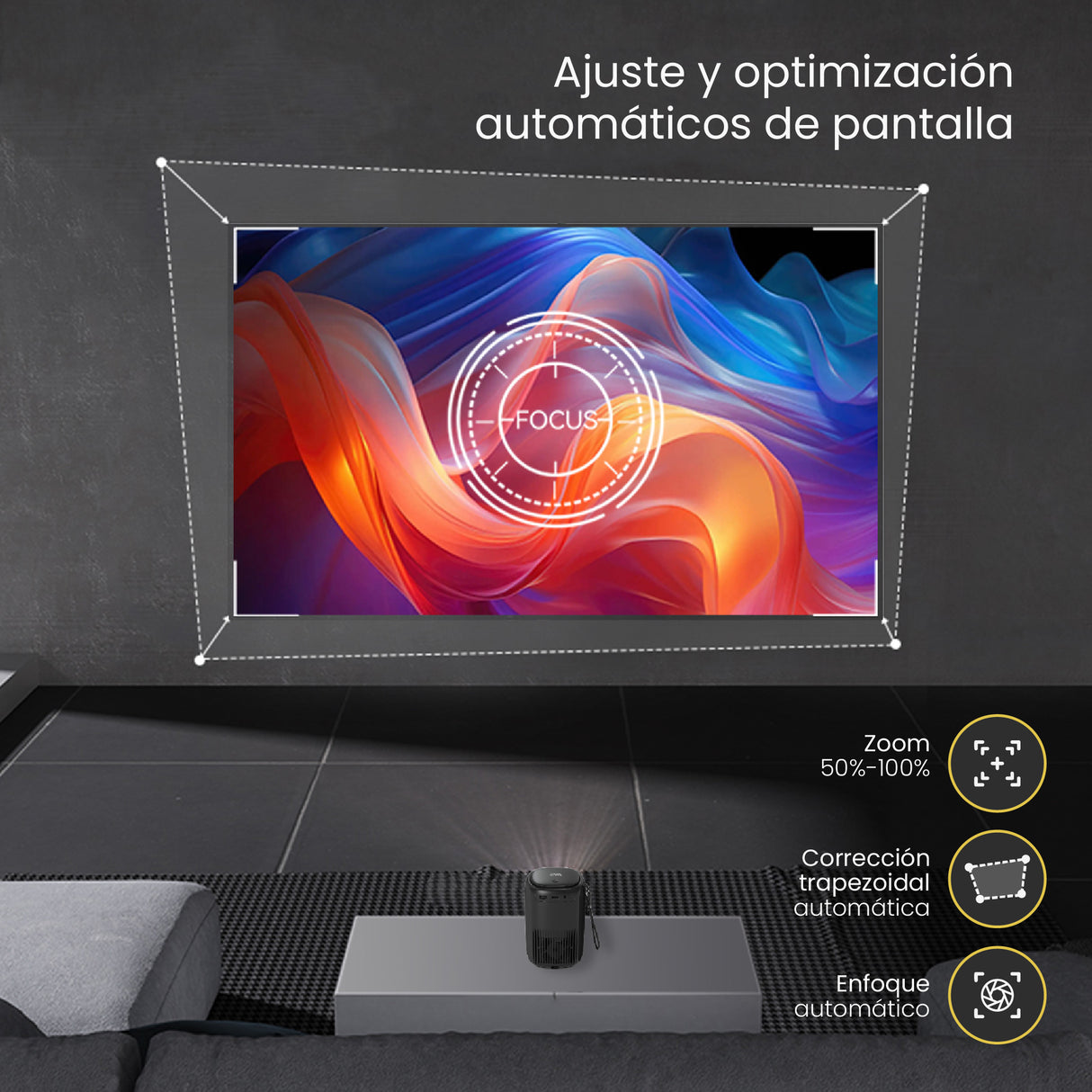 Proyector Portátil Nova HD LEVO