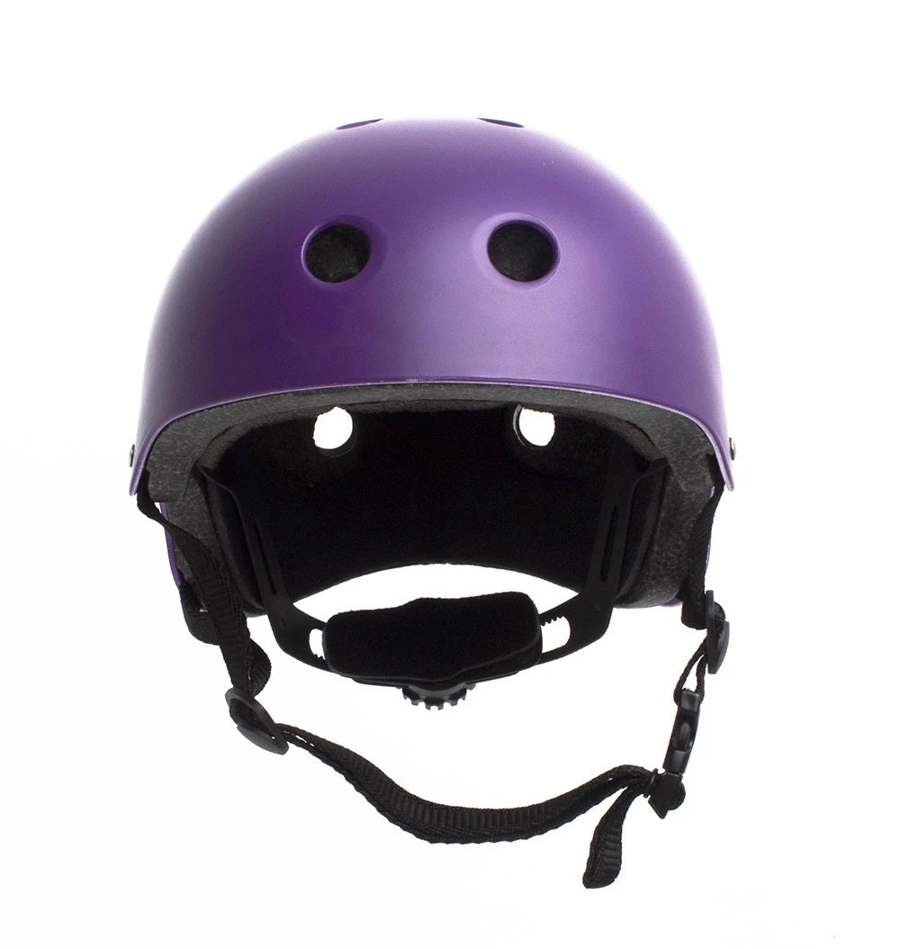 Casco Bicicleta Urbano Luz Morado Talla M Onwheels