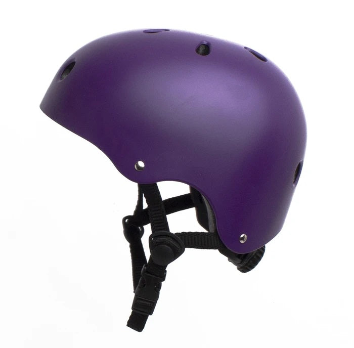 Casco Bicicleta Urbano Luz Morado Talla M Onwheels