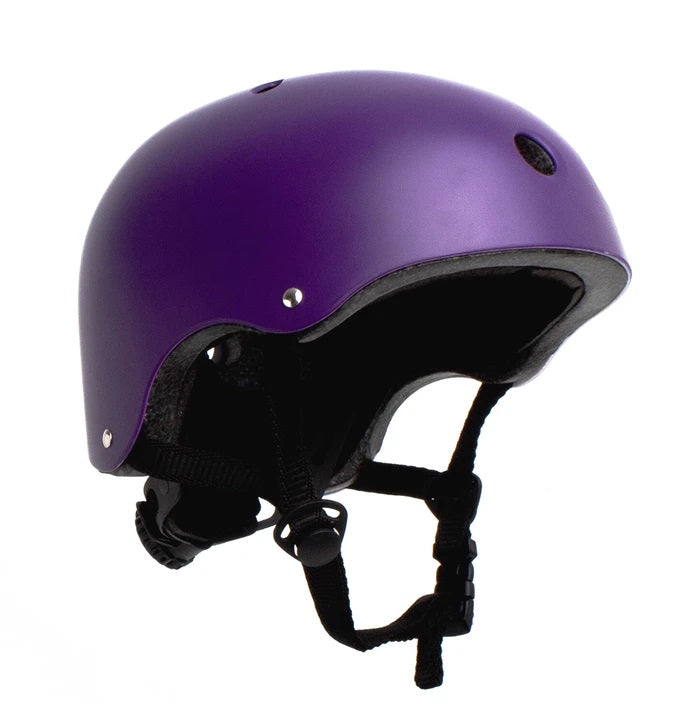 Casco Bicicleta Urbano Luz Morado Talla M Onwheels