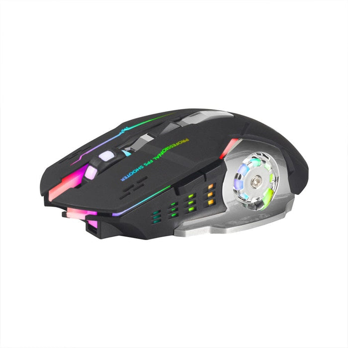 Pack Teclado Gamer RGB Storm + Mouse Gamer Inalámbrico Levo