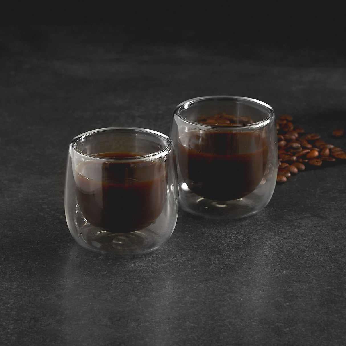 Set 2 Vasos de Espresso doble pared 80 ml Simplit