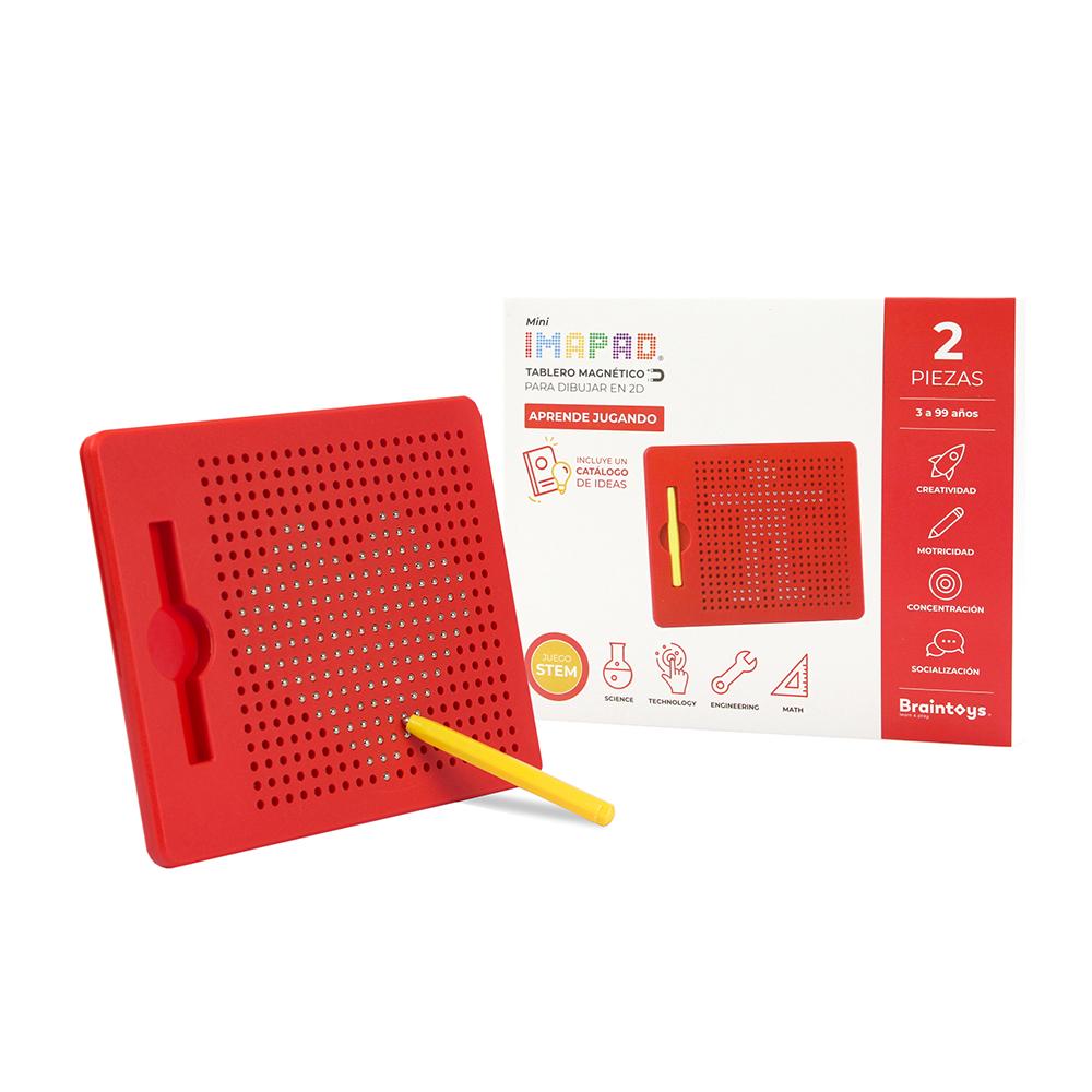 Imapad Mini Juego Mágnético Rojo