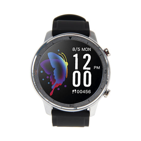 Reloj Smartwatch Lhotse RD7 Plateado Negro