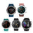 Reloj Smartwatch Lhotse RD7 Plateado Cuero Negro