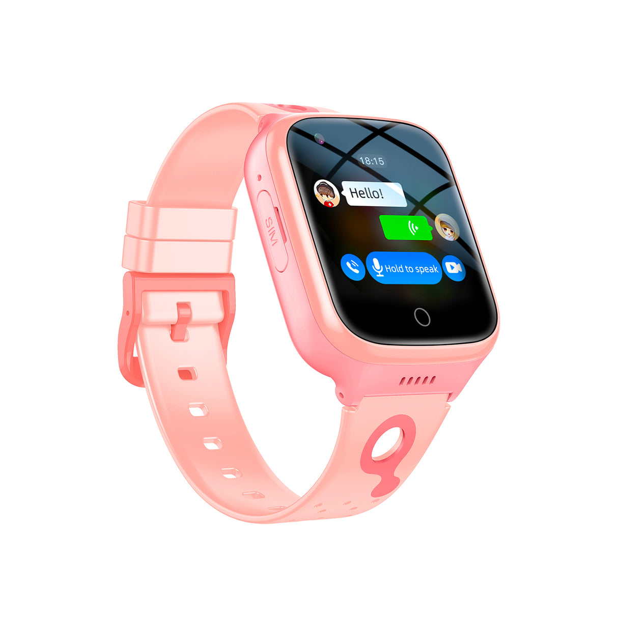 Reloj Smartwatch Lhotse Kids Safe K9 GPS Pink