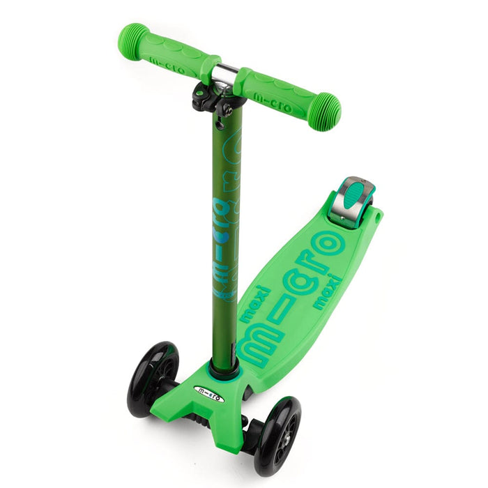 Scooter Maxi Micro Niños Deluxe Verde