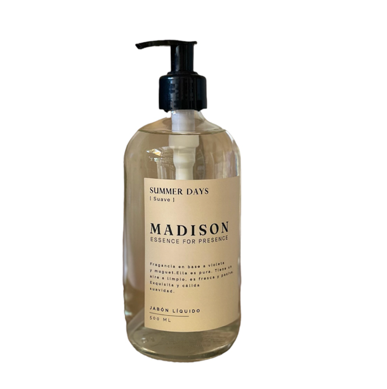 Jabón Líquido 500 Ml Summer Days Transparente Madison