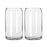 Set 2 Vasos Vidrio Borosilicato 550 ml Simplit