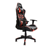 Silla Gamer Escritorio Ergonómica Negra Roja Levo