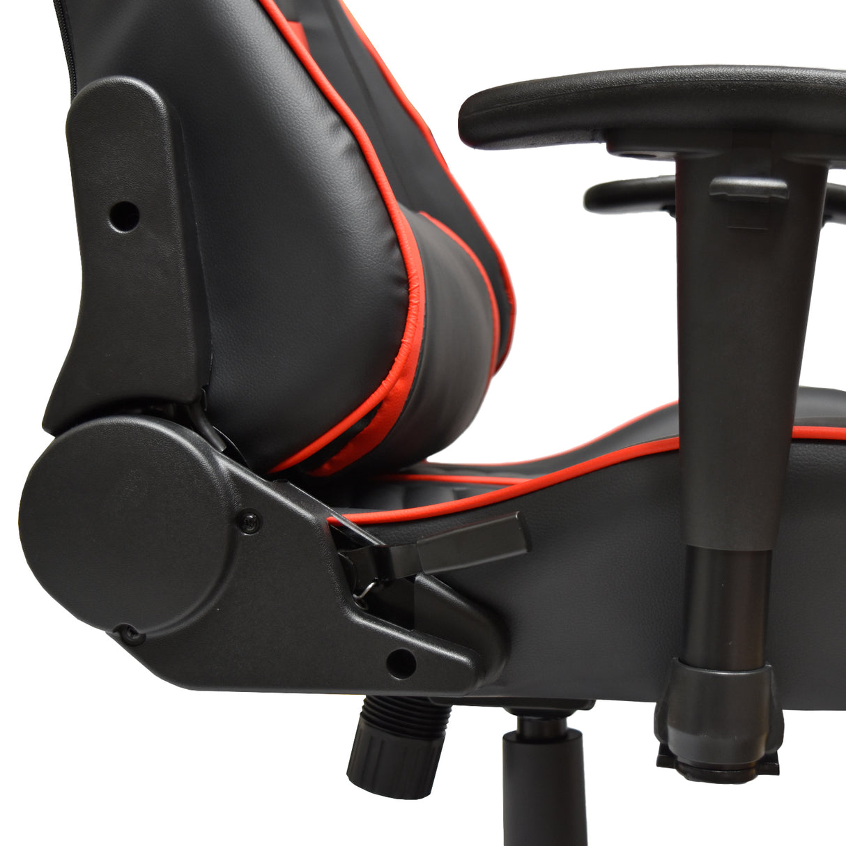 Silla Gamer Escritorio Ergonómica Negra Roja Levo