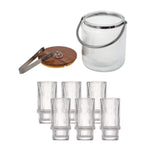 Pack Hielera 3,8 lts + set 6 vasos Largos Chalotte