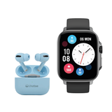 Pack Smartwatch Connect S03 Black+ Audífono RM7 Blue Lhotse