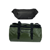 Pack Bolso Duffel Vinson 30 lts Green + Banano impermeable Lhotse