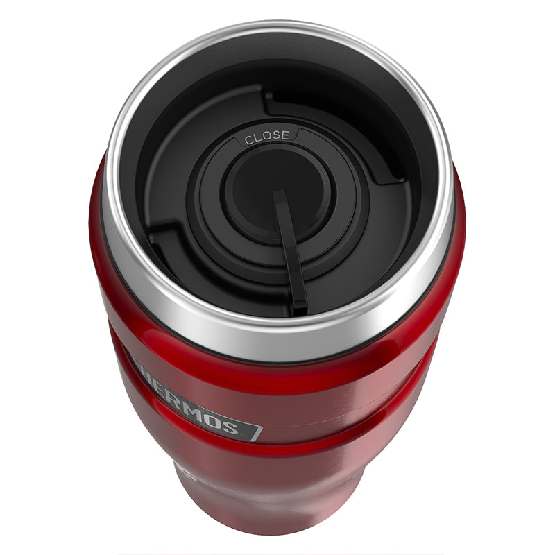 Termo Mug Acero Inox Rojo 470ml Thermos