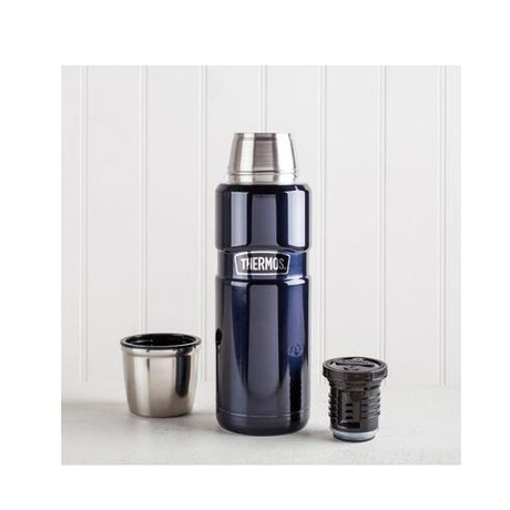 Termo Líquidos King Acero Inox Negro 470ml Thermos