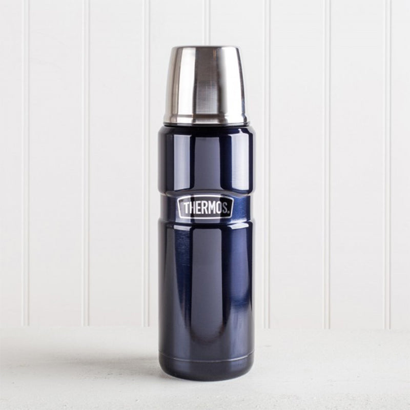 Termo Líquidos King Acero Inox Negro 470ml Thermos