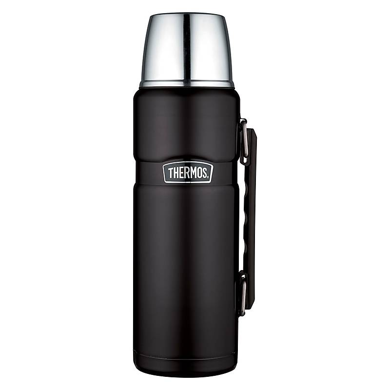 Termo Líquidos King Acero Inox Negro 1.2lts Thermos