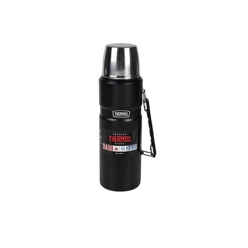 Termo Líquidos King Acero Inox Negro 1.2lts Thermos