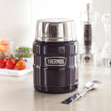 Termo Comida King Acero Inox Negro 470 ml Thermos