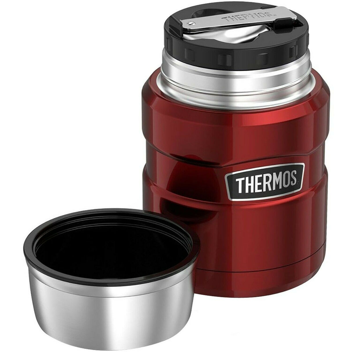 Termo Comida King Acero Inox Rojo 470 ml Thermos