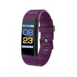 Banda Deportiva Lhotse Sm33 Morado Pulsómetro Bluetooth