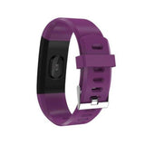 Banda Deportiva Lhotse Sm33 Morado Pulsómetro Bluetooth