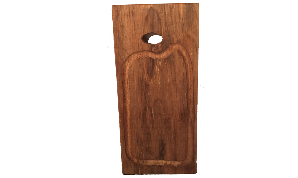 Tabla madera rústica gourmet Raiquen Huerquehue de 50cm