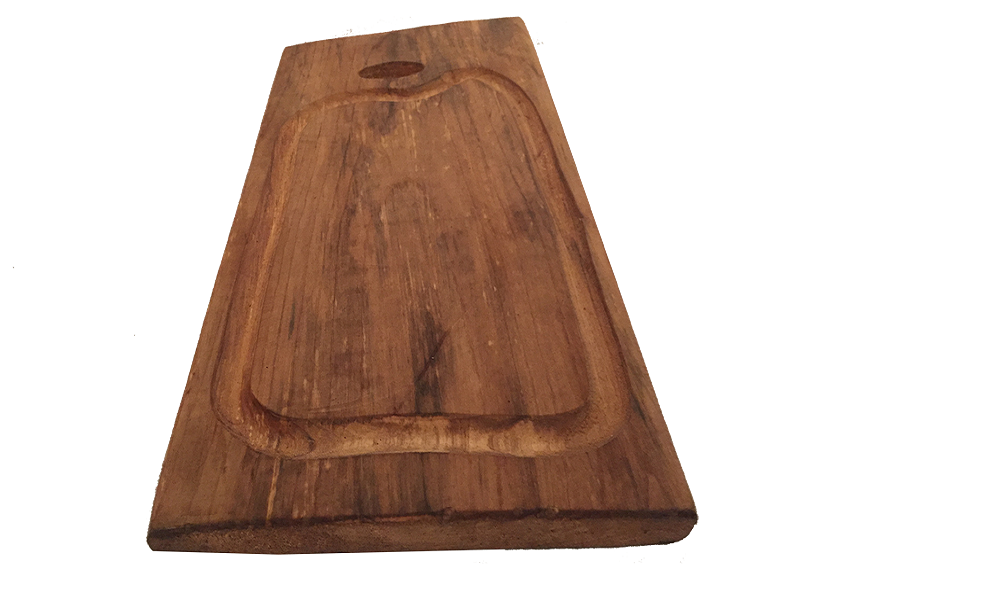 Tabla madera rústica gourmet Raiquen Huerquehue de 50cm