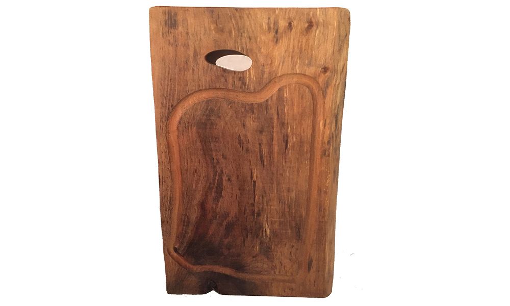 Tabla madera rústica gourmet Raiquen Corcovado de 60cm