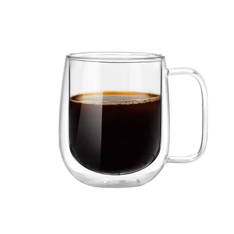 Taza Mug de Vidrio Doble Pared 300 ml Simplit