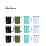 Taza Térmica Insulada Camping 350ml Green