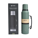 Termo Liquido Acero Inoxidable Classic 1,3 lts Lhotse Verde