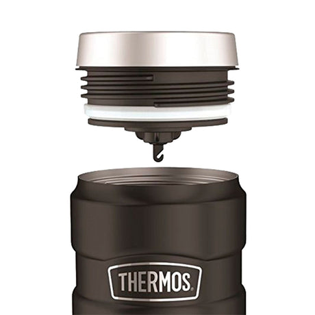 Termo Mug Acero Inox Negro 470ml Thermos