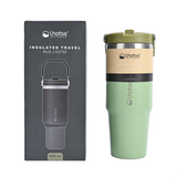 Botella Térmica Insulada Lhotse Travel Mug 900ml Green