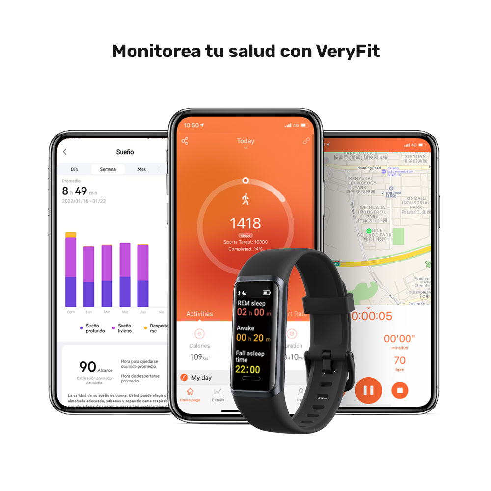 Banda Smartband Lhotse Urban GT Black